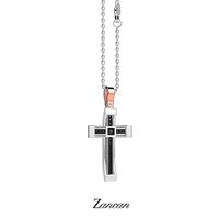 Collar Zancan Hombre in Oro Diamante 0.110 Ct EC587BR - EC587BR